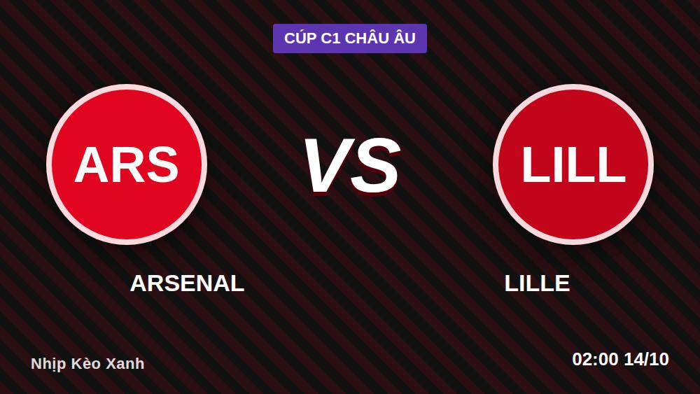 Arsenal đấu Lille: Bắt kèo châu Á trận C1 ngày 13-10