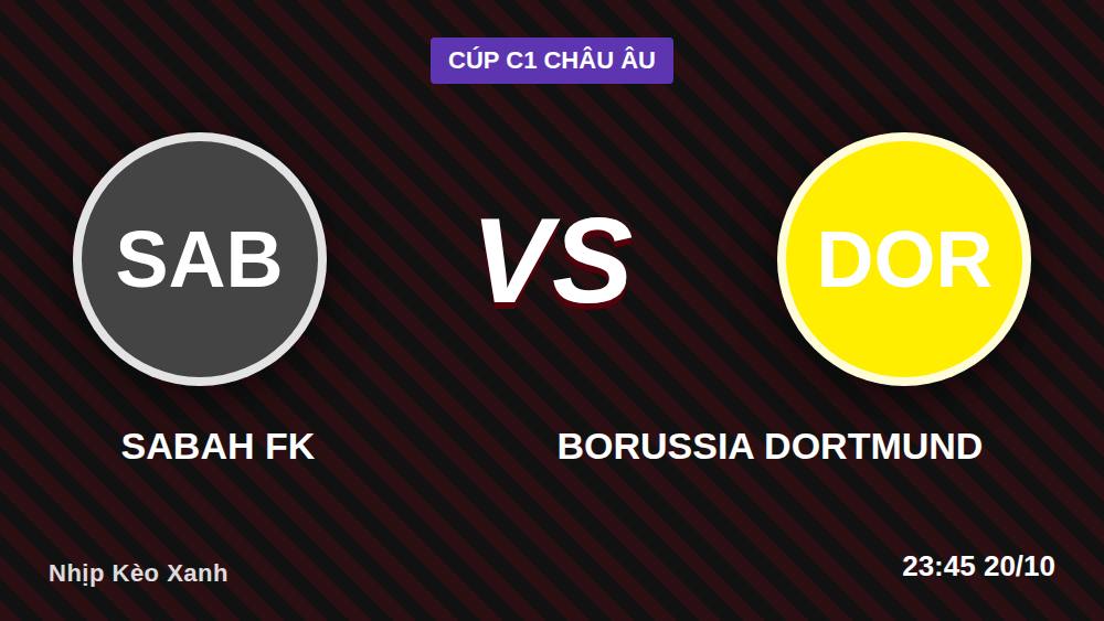 Sabah FK vs Dortmund: Cửa trên -330 có thật sự an toàn?